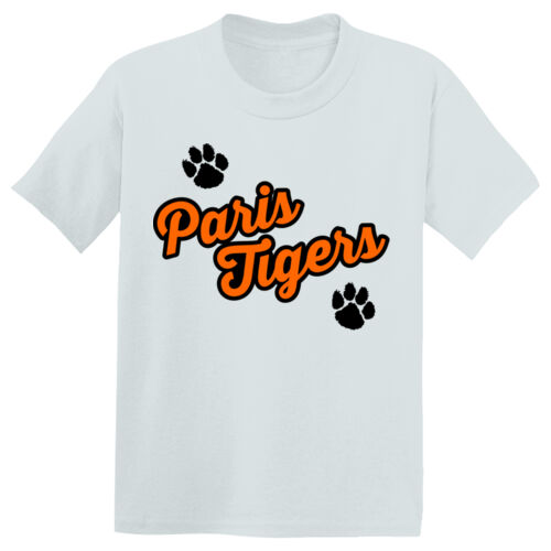 Paris Tigers Design PT1 on a Sport-Tek® - Youth PosiCharge ® Competitor Tee Thumbnail