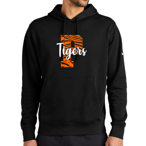 Paris Tigers Design PT6 on a Nike® - Club Fleece Sleeve Swoosh Pullover Hoodie Thumbnail
