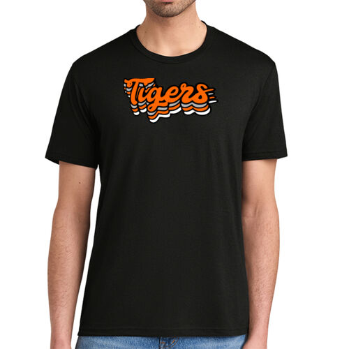 Paris Tigers Design PT7 on a District® - Perfect Tri ® Tee Thumbnail