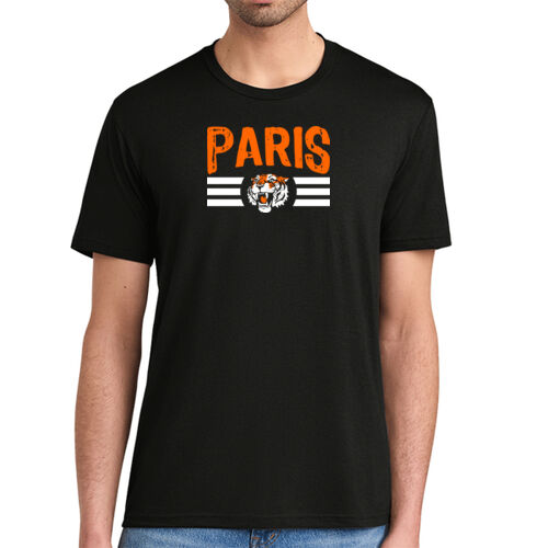 Paris Tigers Design PT8 on a District® - Perfect Tri ® Tee Thumbnail