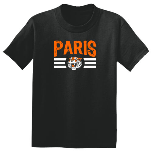 Paris Tigers Design PT8 on a Sport-Tek® - Youth PosiCharge ® Competitor Tee Thumbnail