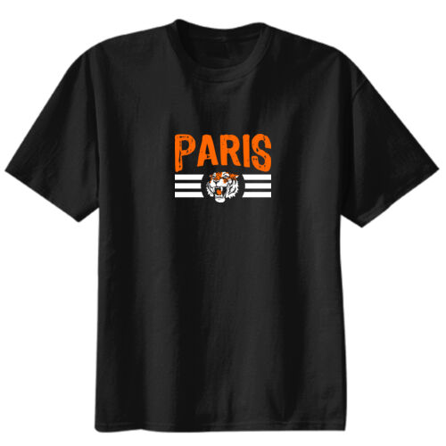 Paris Tigers Design PT8 on a Port & Company® - Youth Core Cotton Tee Thumbnail