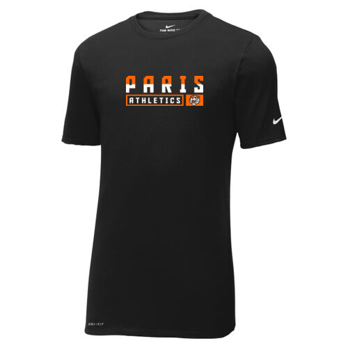 Paris Tigers Design PT10 on a Nike® - Dri FIT Cotton/Poly Tee Thumbnail