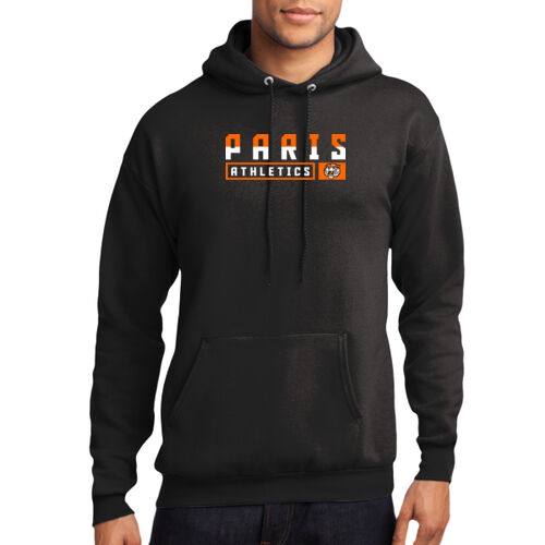 Paris Tigers Design PT10 on a Port & Company® - Core Fleece Pullover Hooded Sweatshirt Thumbnail