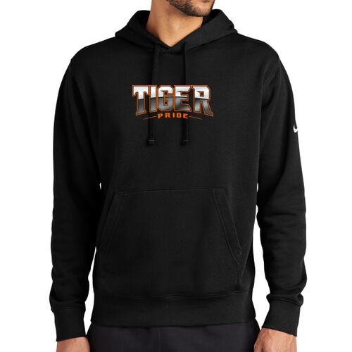 Paris Tigers Design PT11 on a Port & Company® - Club Fleece Sleeve Swoosh Pullover Hoodie Thumbnail