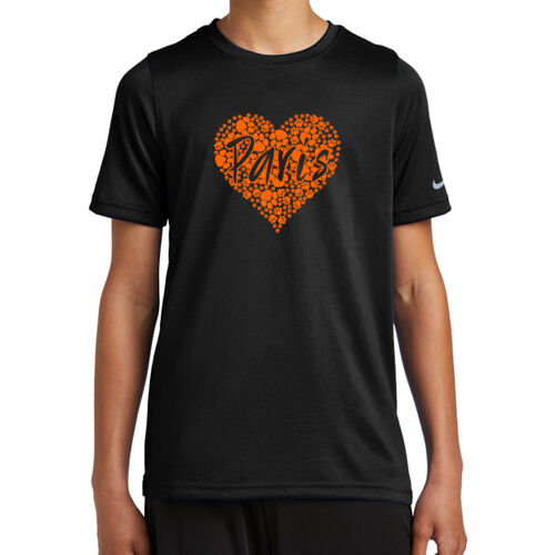 Paris Tigers Design PT12 on a Nike® - Youth Swoosh Sleeve rLegend Tee Thumbnail