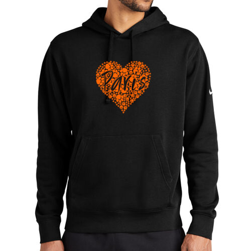 Paris Tigers Design PT12 on a Nike® - Club Fleece Sleeve Swoosh Pullover Hoodie Thumbnail