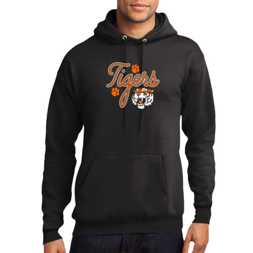 Paris Tigers Design PT15 on a Port & Company® - Core Fleece Pullover Hooded Sweatshirt Thumbnail