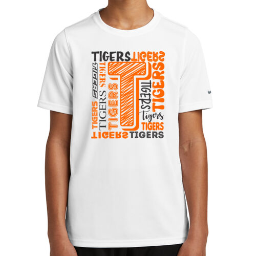 Paris Tigers Design PT16 on a Nike® - Youth Swoosh Sleeve rLegend Tee Thumbnail