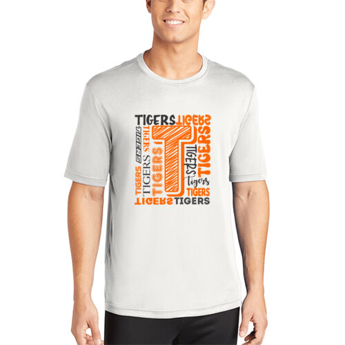Paris Tigers Design PT16 on a Sport-Tek® - PosiCharge ® Competitor Tee Thumbnail