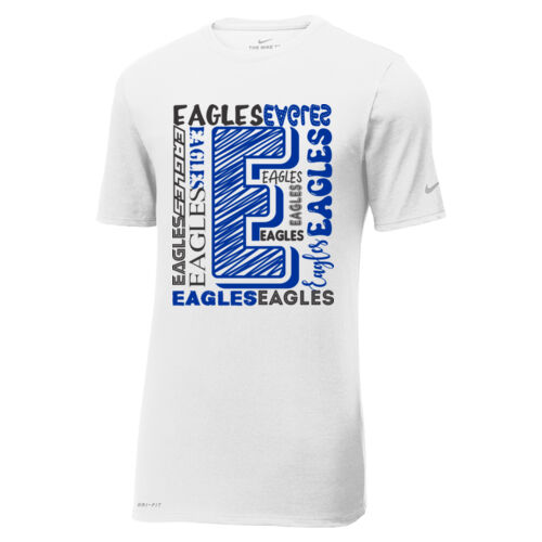 Crestwood Eagles Design CE10 on a Nike® - Dri FIT Cotton/Poly Tee Thumbnail