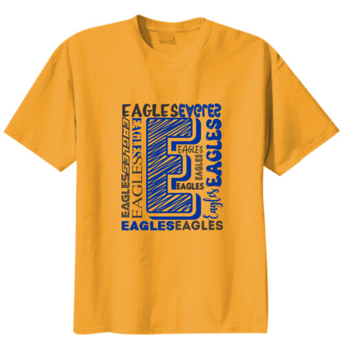 Crestwood Eagles Design CE10 on a Port & Company® - Youth Core Cotton Tee Thumbnail