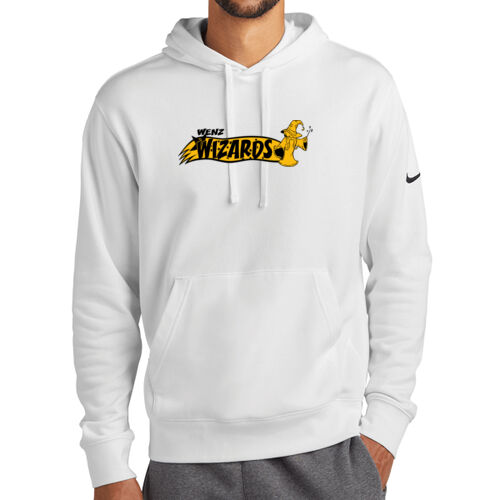 Wenz Wizards Elementary School Design WES1 on a Nike® - Club Fleece Sleeve Swoosh Pullover Hoodie Thumbnail