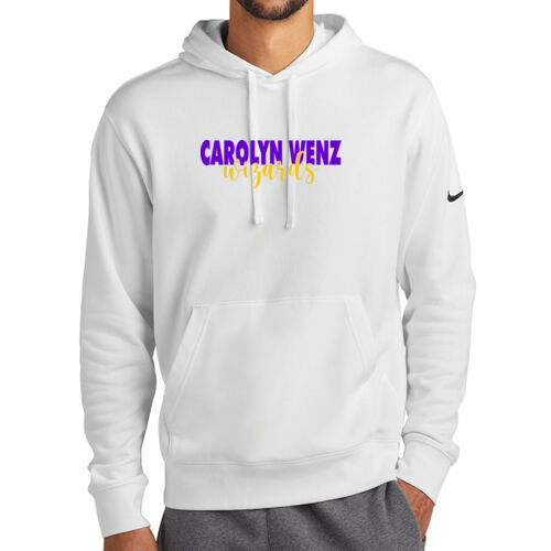 Wenz Wizards Elementary School Design WES2 on a Nike® - Club Fleece Sleeve Swoosh Pullover Hoodie Thumbnail