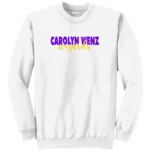 Wenz Wizards Elementary School Design WES2 on a Port & Company® - Core Fleece Crewneck Sweatshirt Thumbnail