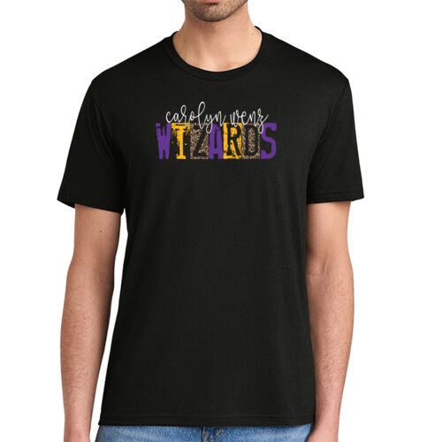 Wenz Wizards Elementary School Design WES3 on a District®  - Perfect Tri ® Tee Thumbnail