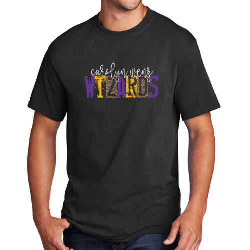 Wenz Wizards Elementary School Design WES3 on a Port & Company®  - Core Cotton Tee Thumbnail