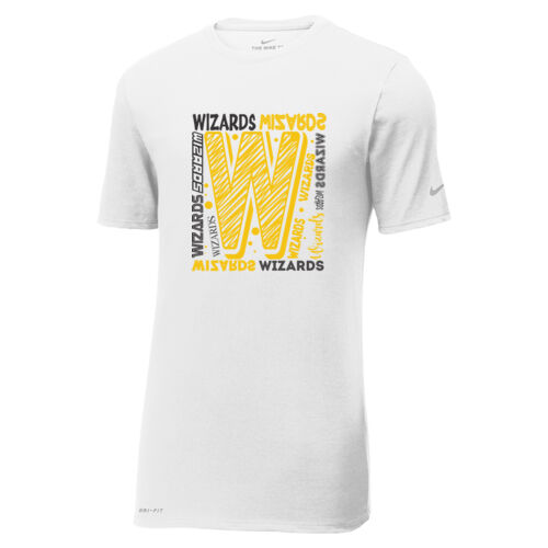 Wenz Wizards Elementary School Design WES4 on a Nike® - Dri FIT Cotton/Poly Tee Thumbnail