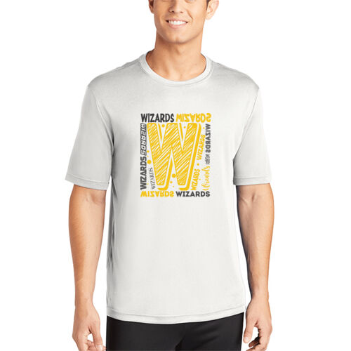 Wenz Wizards Elementary School Design WES4 on a Sport-Tek® - PosiCharge ® Competitor Tee Thumbnail