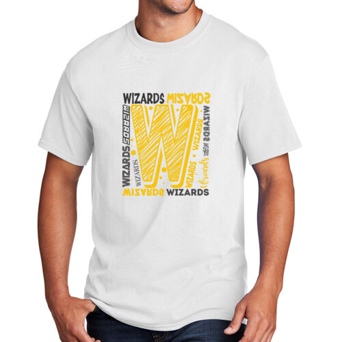 Wenz Wizards Elementary School Design WES4 on a Port & Company® - Core Cotton Tee Thumbnail