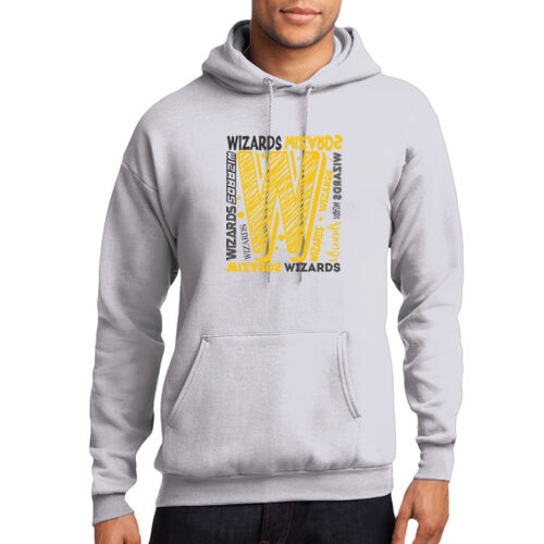 Wenz Wizards Elementary School Design WES4 on a Port & Company® - Core Fleece Pullover Hooded Sweatshirt Thumbnail