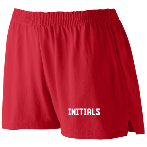 Youth Girls Mayo Redbirds P.E. Shorts with Optional Initials on Augusta Sportswear® - Girls Jersey Shorts Thumbnail