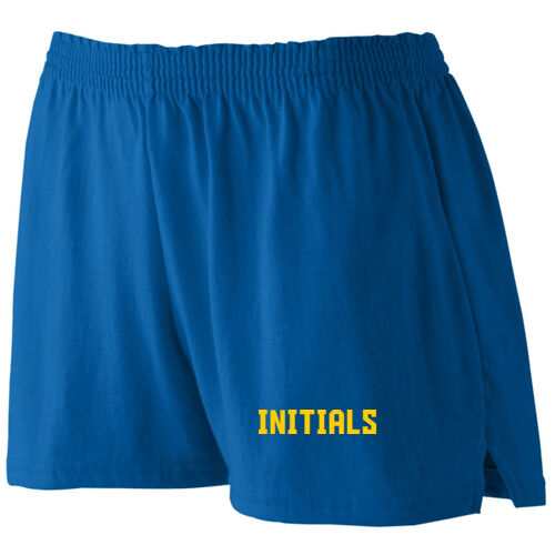 Youth Girls Crestwood Eagles P.E. Shorts with Optional Initials on Augusta Sportswear® - Girls Jersey Shorts Thumbnail