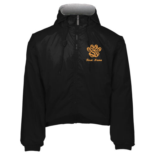 TigerCub Cheer Embroidered Left Chest & Back on a Augusta Sportswear® - Youth Hooded Taffeta Jacket/Fleece Lined Thumbnail