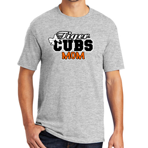 TigerCubs MoM Front Print on a Port & Company® 50/50 - Core Blend Tee Thumbnail