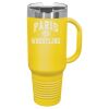 40 oz. Travel Mug with Handle, Straw Included Thumbnail